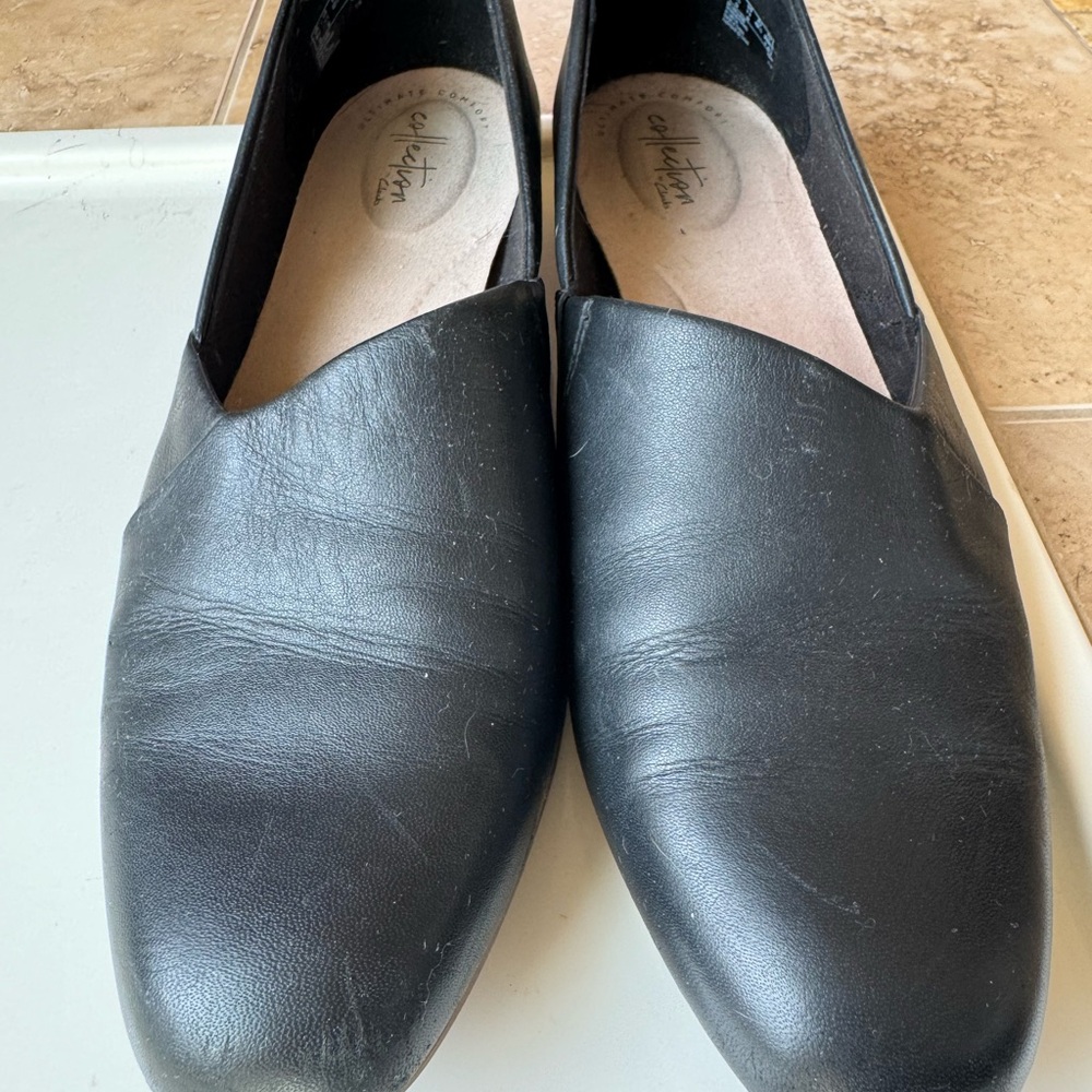 Black Leather Women’s Shoes